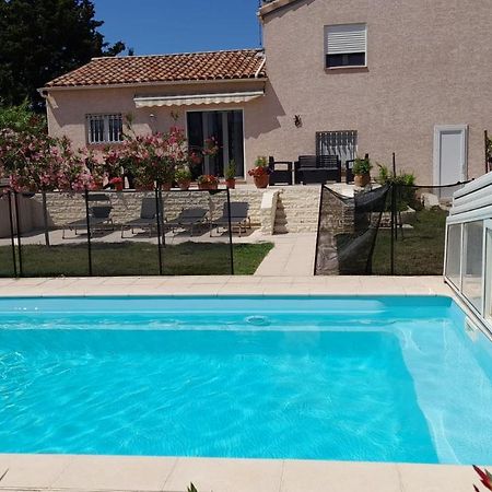 Villa Avec Plage A Pied Et Grande Piscine Sainte-Marie-la-Mer Kültér fotó
