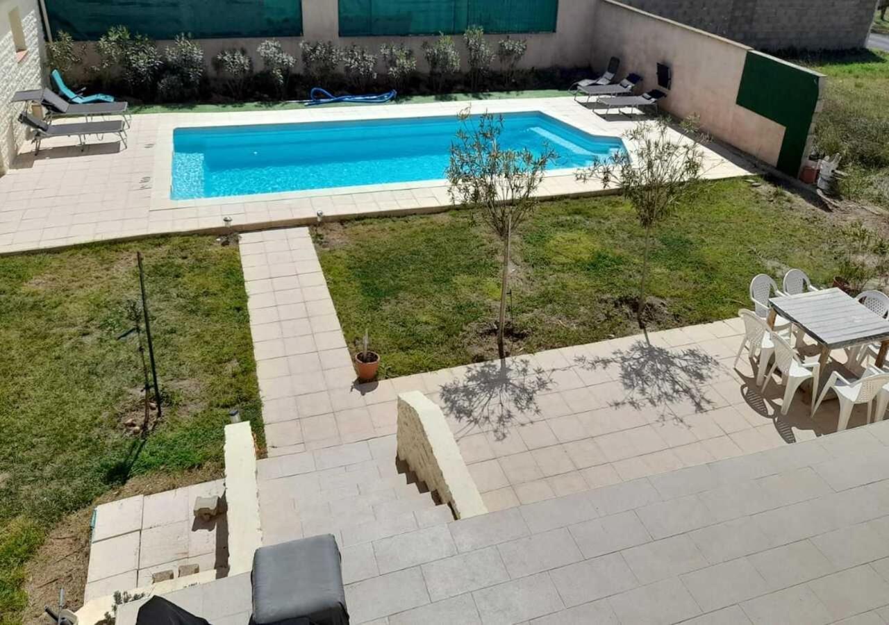 Villa Avec Plage A Pied Et Grande Piscine Sainte-Marie-la-Mer Kültér fotó