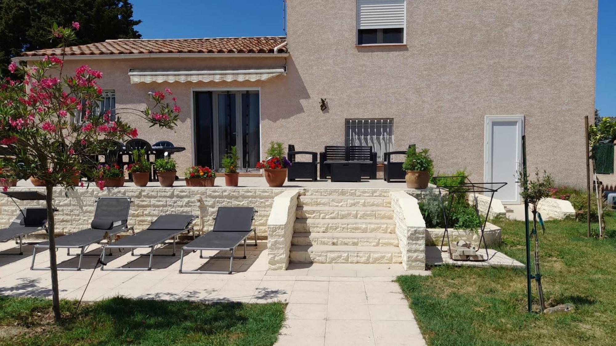 Villa Avec Plage A Pied Et Grande Piscine Sainte-Marie-la-Mer Kültér fotó
