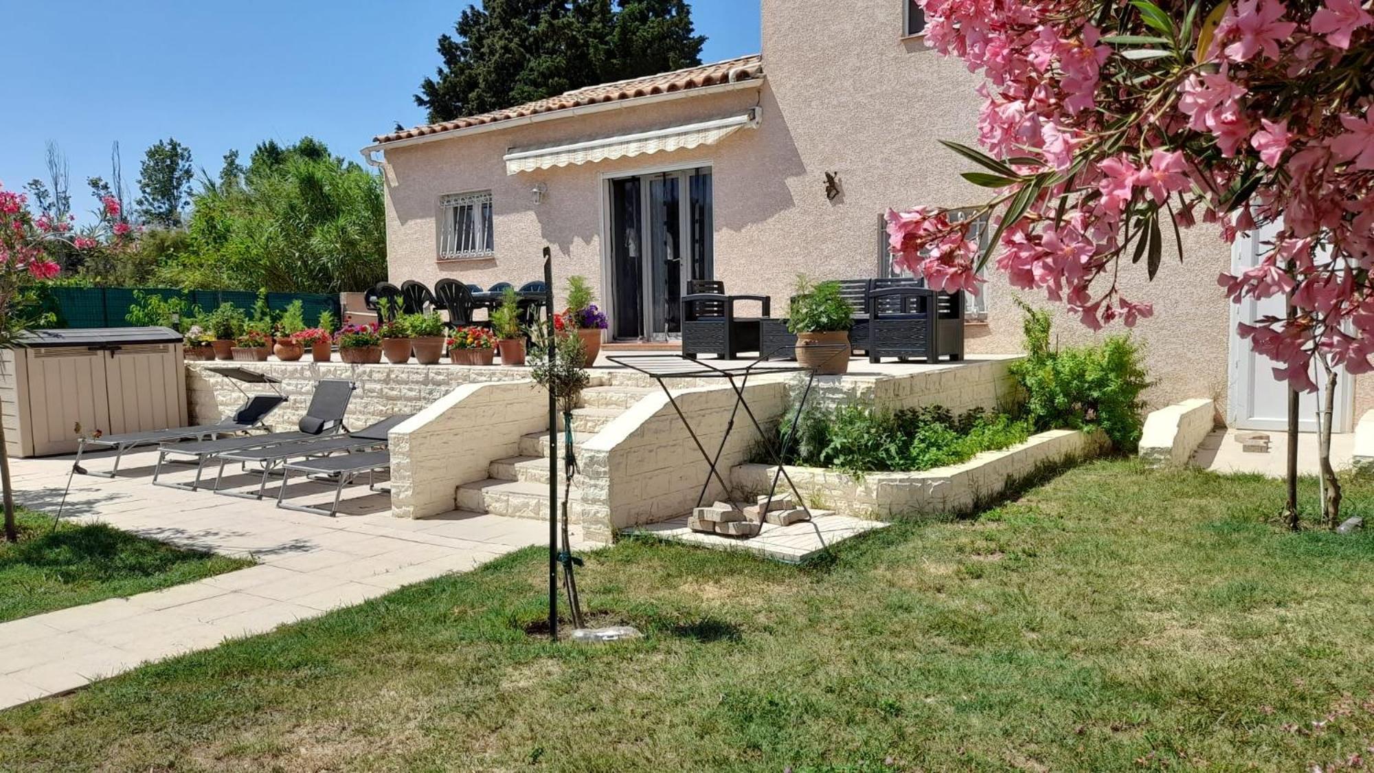 Villa Avec Plage A Pied Et Grande Piscine Sainte-Marie-la-Mer Kültér fotó